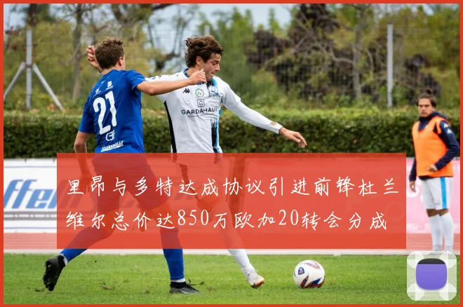 里昂与多特达成协议引进前锋杜兰维尔总价达850万欧加20转会分成